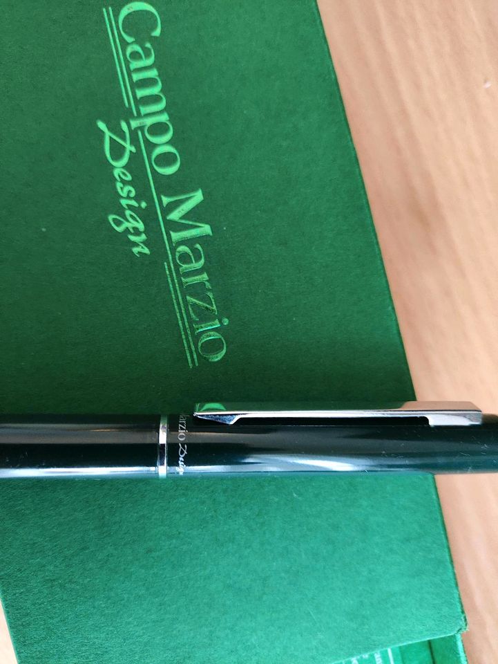 Campo Marzio Designer Ballpoint Kugelschreiber Vintage Grün Italy in Berlin