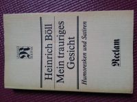 Heinrich Böll Mein trauriges Gesicht Reclam 1988 Buch Geschichten Berlin - Lichtenberg Vorschau