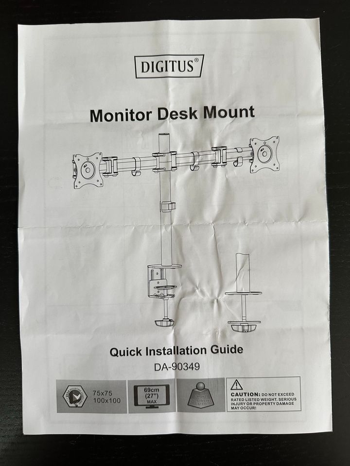 Monitor Desk Mount - Digitus in Schwabach