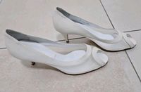 Peeptoes Gr. 39 BRUNO MAGLI Italy Pumps Damen Absatz weiss Bayern - Altdorf Vorschau