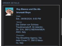 2x Tickets für Roy Bianco & DAB in Meran (Samstag, 08.06.) Bayern - Augsburg Vorschau