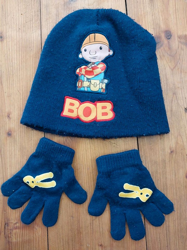 Bob der Baumeister Mütze und Handschuhe in Bad Soden-Salmünster