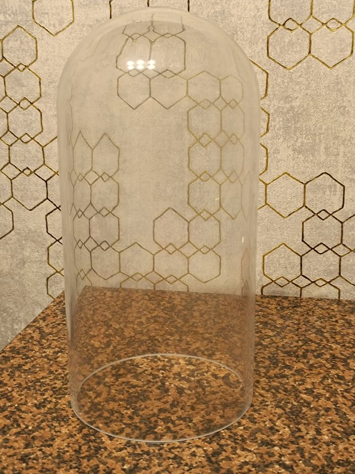 Glasdom Glassturz Glashaube für Jahresuhr in Essen