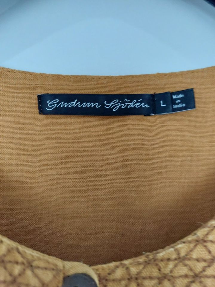 Bio Senfgelb Leinenkleid Gudrun Sjöden in Recklinghausen