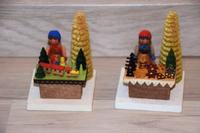 2 VEB DDR Holz Figuren, Erzgebirgische Holz Deko, True Vintage Berlin - Tempelhof Vorschau