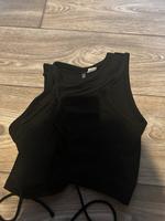 Crop top mit asymmetrischer Schnürung Hessen - Allendorf Vorschau