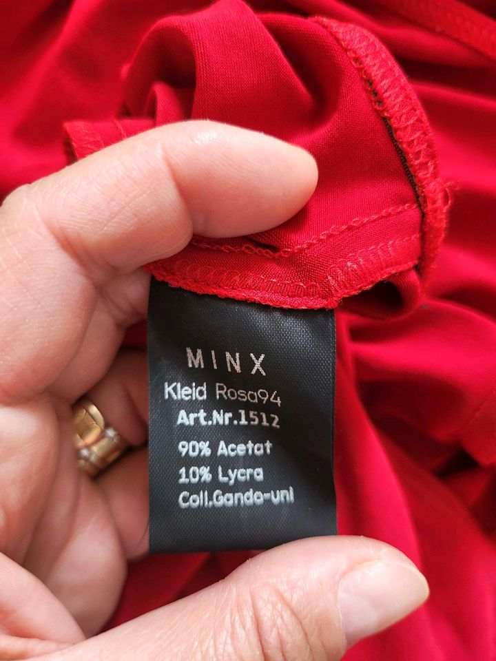 Minx by Eva Lutz Maxikleid, Kleid Gr 40, rot in Berlin