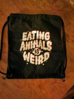 Neuer Rucksack Beutel eating animals is weird vegan Brandenburg - Ragow-Merz Vorschau