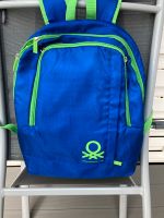 Rucksack/ Schule , Freizeit, Benetton blau/grün Hessen - Hanau Vorschau