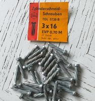 Original DDR Zylinderschneidschrauben 3mm Sachsen - Grimma Vorschau