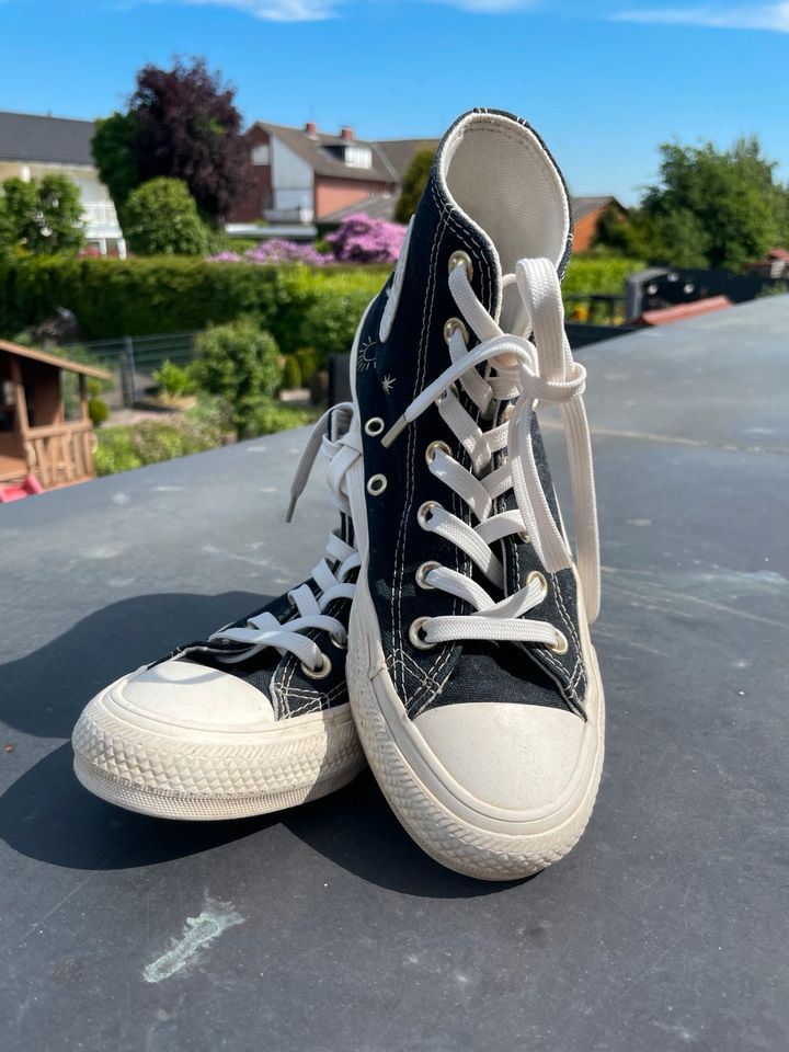 Converse Sneaker Schuhe 37 schwarz in Lohne (Oldenburg)