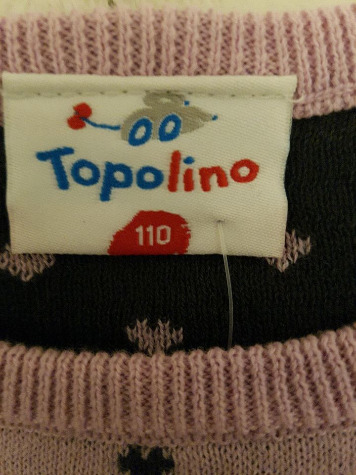 Mädchen Pullover Winter Topolino gr 110 in Nauen