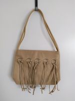 Handtasche beige in Wildleder-Optik Schleswig-Holstein - Schleswig Vorschau