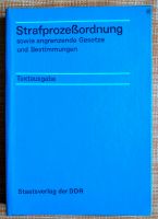 Strafprozeßordnung der DDR Thüringen - Ilmenau Vorschau