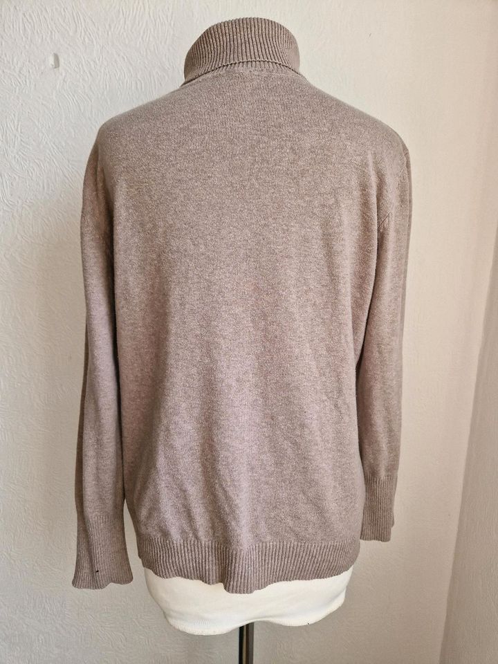 Rollkragen Pullover Pulli Gr. L braun in Düsseldorf