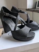 Pumps schwarz Glitzer Gr. 36 Dresden - Hellerau Vorschau