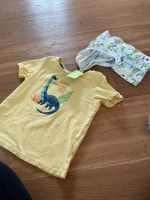 2 Shirt Dino junge 110 T-Shirt Kleider Kleidung Baden-Württemberg - Engen Vorschau