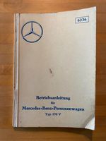 Originale Mercedes-Benz Betriebsanleitung zum Typ 170V W136 Baden-Württemberg - Aichwald Vorschau