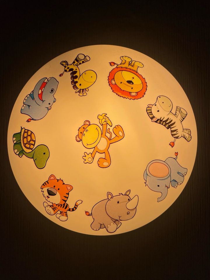 Wandlampe Kinderzimmer mit Tieren in Neuenrade