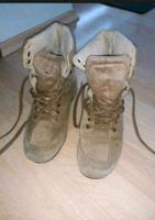 S.Oliver Sneaker hoch Gr. 37 Beige/ Camel Niedersachsen - Rosdorf Vorschau