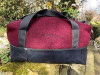 Harris Tweed Leder Nachhaltig Vintage NEU Weekender Reisetasche Niedersachsen - Wolfsburg Vorschau