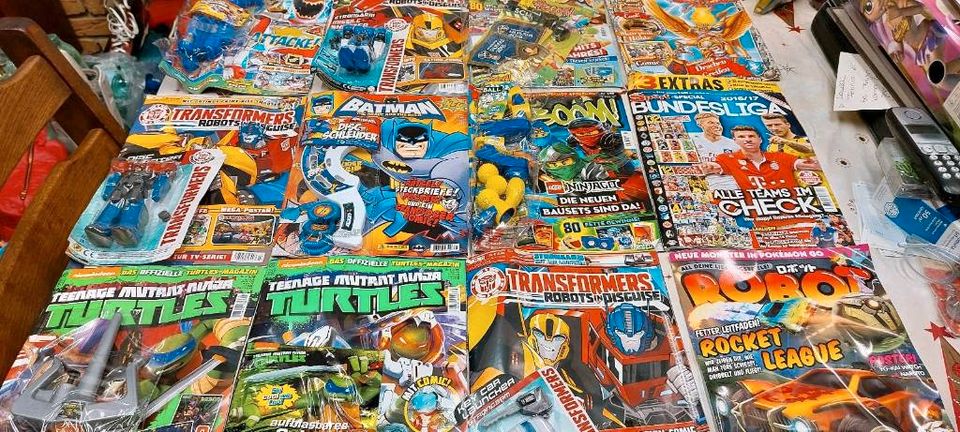 Zeitschriften Turtles Boom... 20 davon 6 mit Gimmick in Solingen