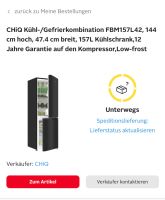 Kühl/Gefrierkombination CHIQ Brandenburg - Erkner Vorschau
