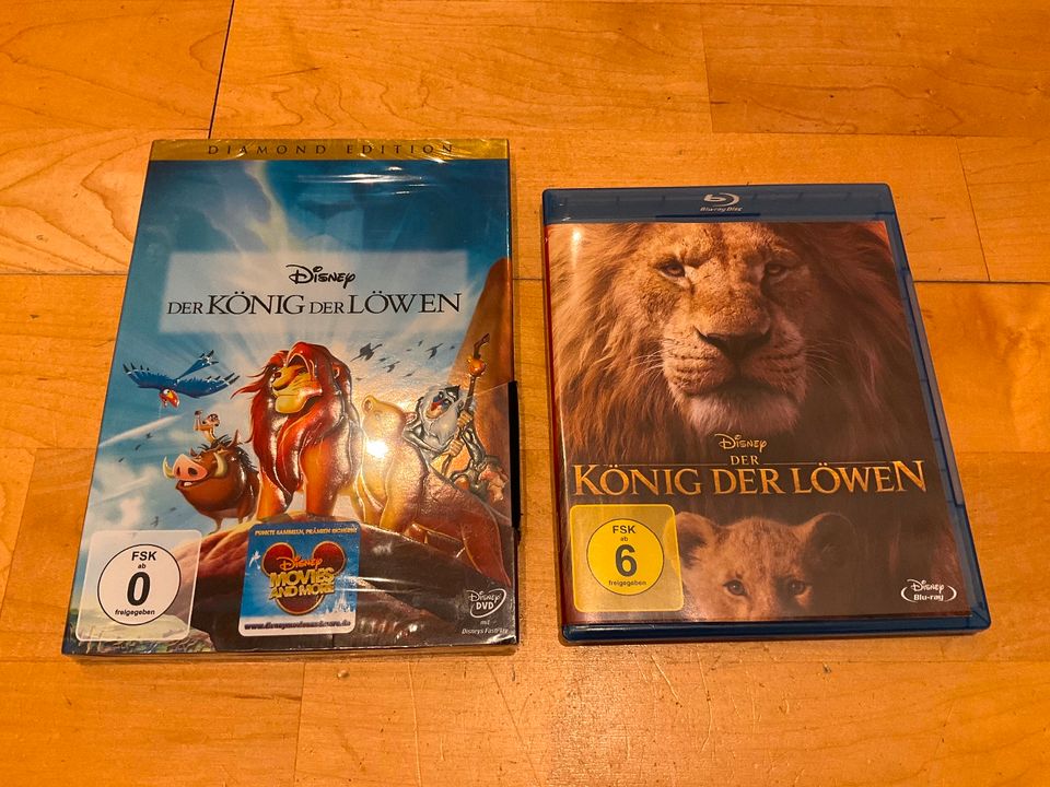 2 DVD Blu-ray König der Löwen Diamond Edition Neuverfilmung NEU in Wiesbaden