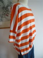 Selected Femme Super Pullover Oversize Orange Weiß gestreift M Berlin - Hellersdorf Vorschau