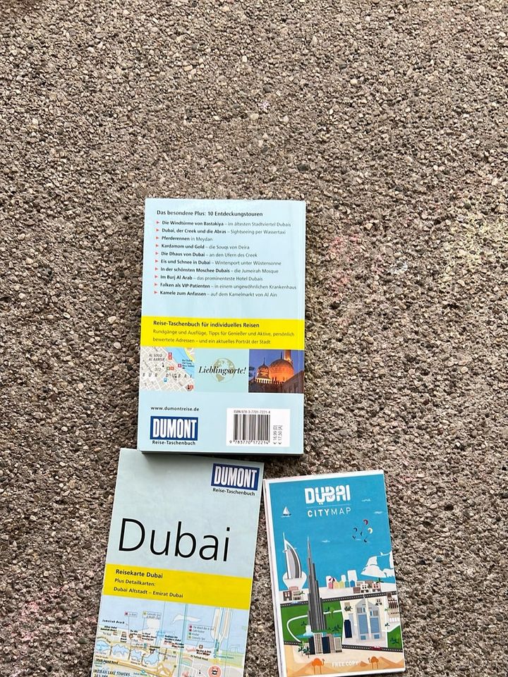 Reiseführer Dubai mit Reise-&City Karte in Freilassing