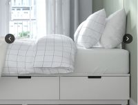 NORDLI IKEA Bett weiß mit 6 Schubladen 1,40 x 2 m inkl. Matraze Hamburg-Nord - Hamburg Eppendorf Vorschau