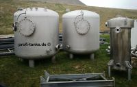 V16 gebrauchter V4A-Edelstahltank 6000 Liter Drucktank Filtertank Rheinland-Pfalz - Hillesheim (Eifel) Vorschau