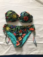 Bikini  Gr L Blumenmuster Nordrhein-Westfalen - Olpe Vorschau