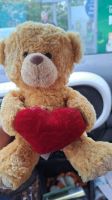 Teddybär mit Herz vor dem Bauch gefunden bei Lidl im Wagen Berlin - Tempelhof Vorschau