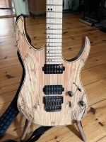 Ibanez Premium RG721MSM-NTF Natural Flat mit Upgrades Berlin - Pankow Vorschau