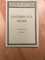 EDITION PETER Nr. 2882a Unterrichtslieder - Sopran oder Tenor Kr. München - Planegg Vorschau