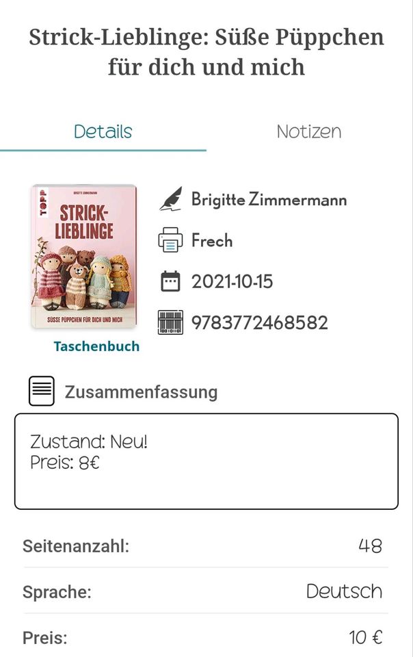 Strick Bücher in Sassnitz