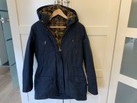 TCM Tchibo Mantel Jacke Parka Kunstfell blau/braun Gr. 38 Niedersachsen - Drage Vorschau