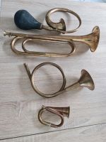 Blasinstrumente konvult sehr alt trompete horn fanfare Baden-Württemberg - Volkertshausen Vorschau