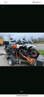 Motorradanhänger Absenkanhänger Motorradtrailer zu vermieten Niedersachsen - Horneburg Vorschau