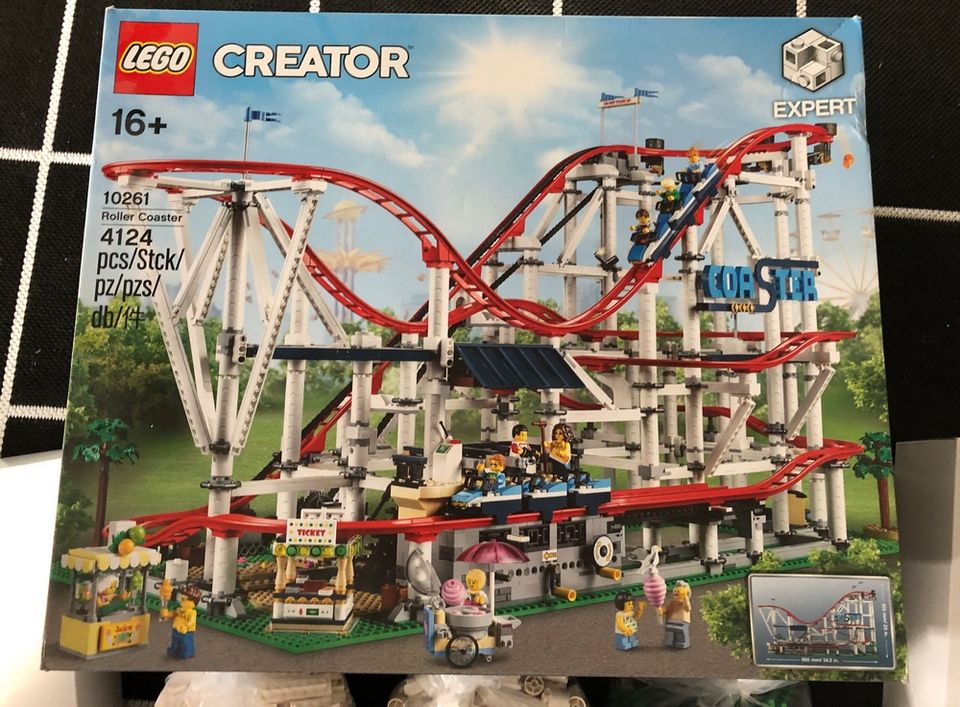 Lego Creator 10261 Roller Coaster Achterbahn mit Anleitung Karton in Weilerswist