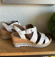 Gabor Sandalen weiß Gr. 37 Leder NP 99.95 EUR Schuhe Baden-Württemberg - Heidelberg Vorschau