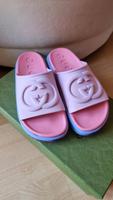 Gucci Plattform Sandalen Slide Rubber  Pantolette 36 Neu Hessen - Hanau Vorschau