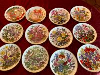 12 Sammelteller, Franklin Porcelain, flowers of the year,wedgewoo Wandsbek - Hamburg Bergstedt Vorschau