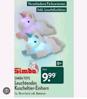 Plüsch Einhorn von Aldi Gesucht Niedersachsen - Rethemer Vorschau