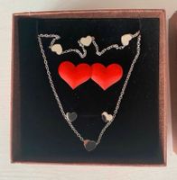 3 teiliges Schmuckset „Herz“ / Halskette / Armband / Ohrringe Niedersachsen - Salzgitter Vorschau