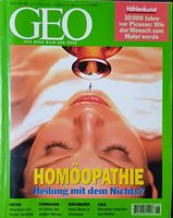 Zeitschrift GEO Homöopathie, 6/1997 Bayern - Wiesentheid Vorschau