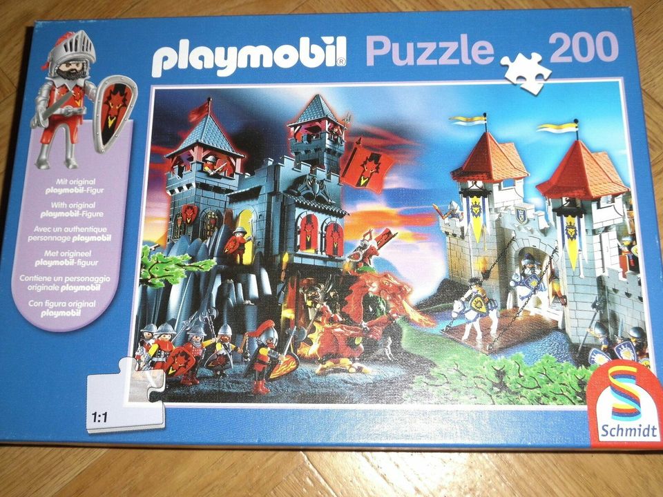 Kinder Puzzle 100 Teile 200 Teile 300 Teile Playmobil Puzzle Neu in Ganderkesee