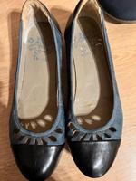 Think Ballerinas 37, blau-schwarz Kr. Altötting - Neuötting Vorschau