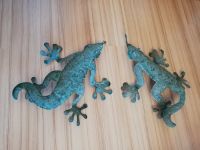 Gecko Metall Wanddeko Salamander Eidechse Nordrhein-Westfalen - Wenden Vorschau